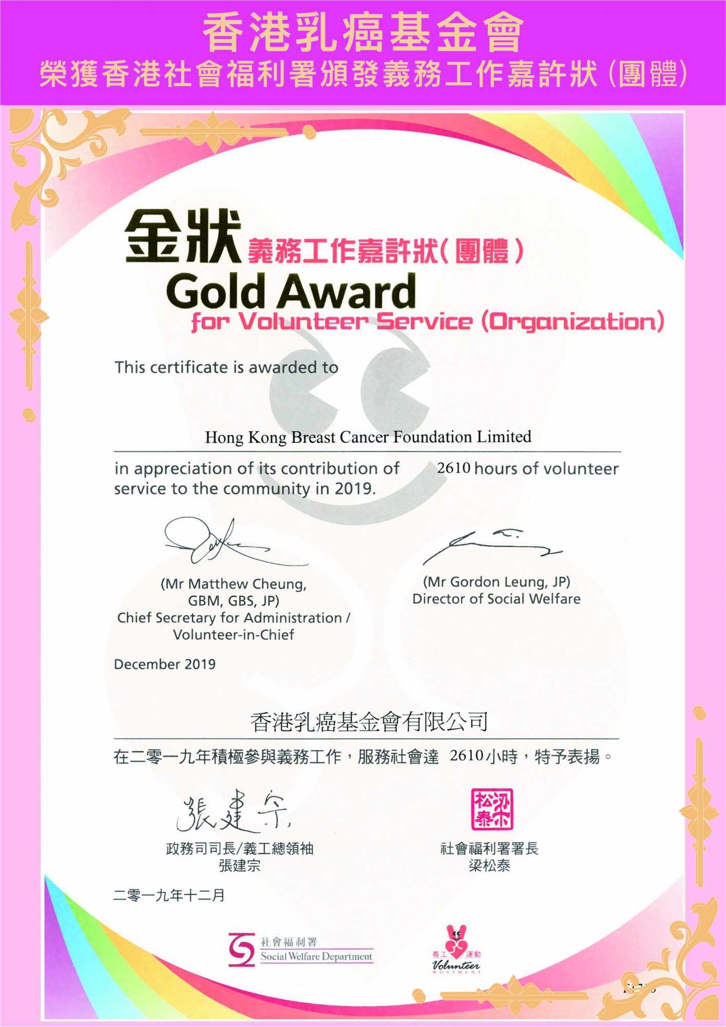 Self Photos / Files - Cert for website_Organization